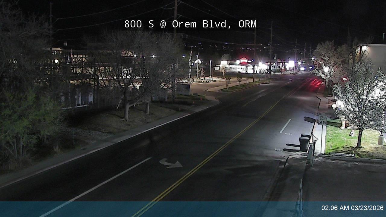 800 S @ Orem Blvd, ORM live webcam
