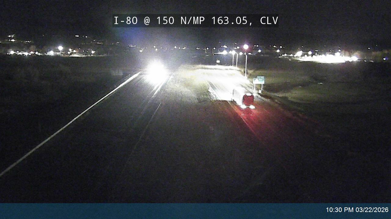 I-80 @ 150 N / MP 163.05, CLV live webcam