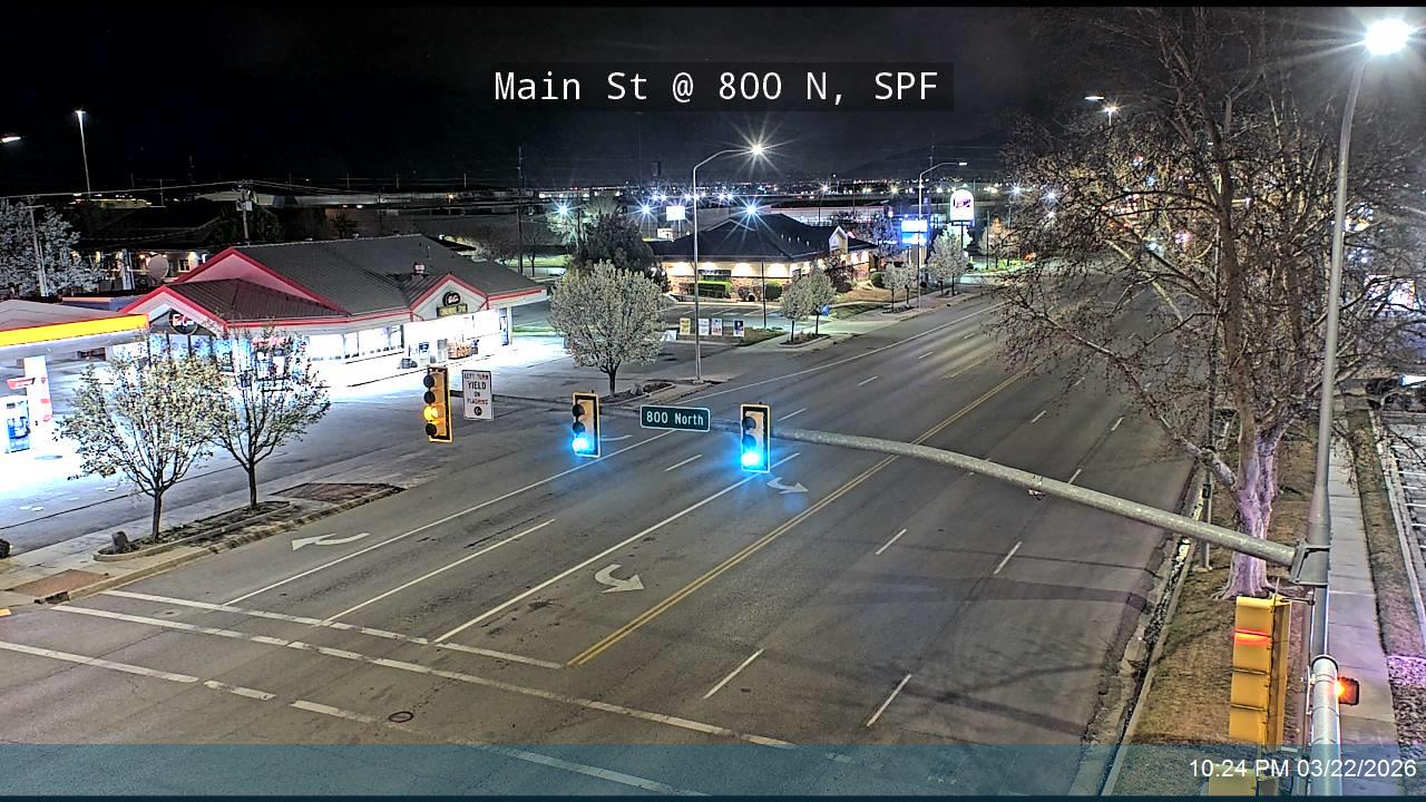 Main St / SR-156 @ 800 N, SPF live webcam