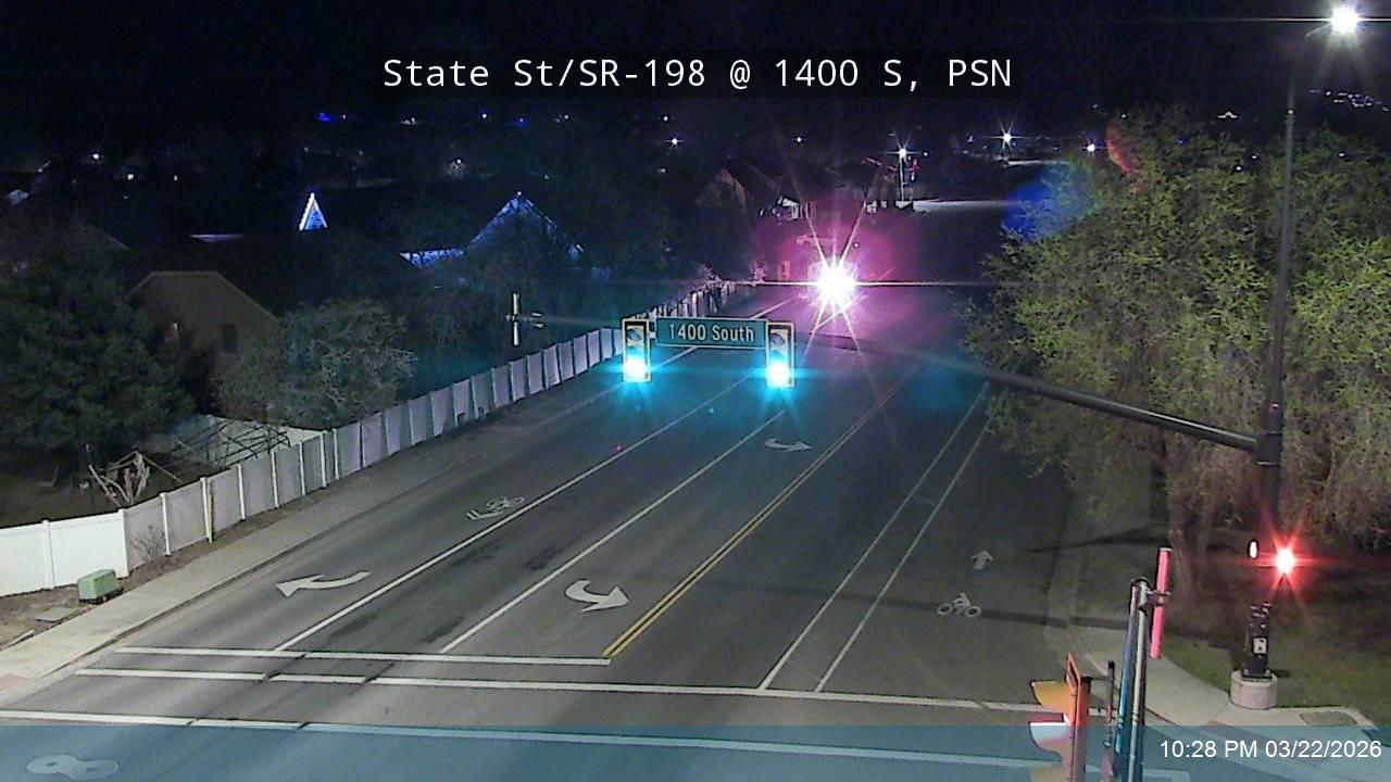 State St / SR-198 @ 1400 S, PSN live webcam