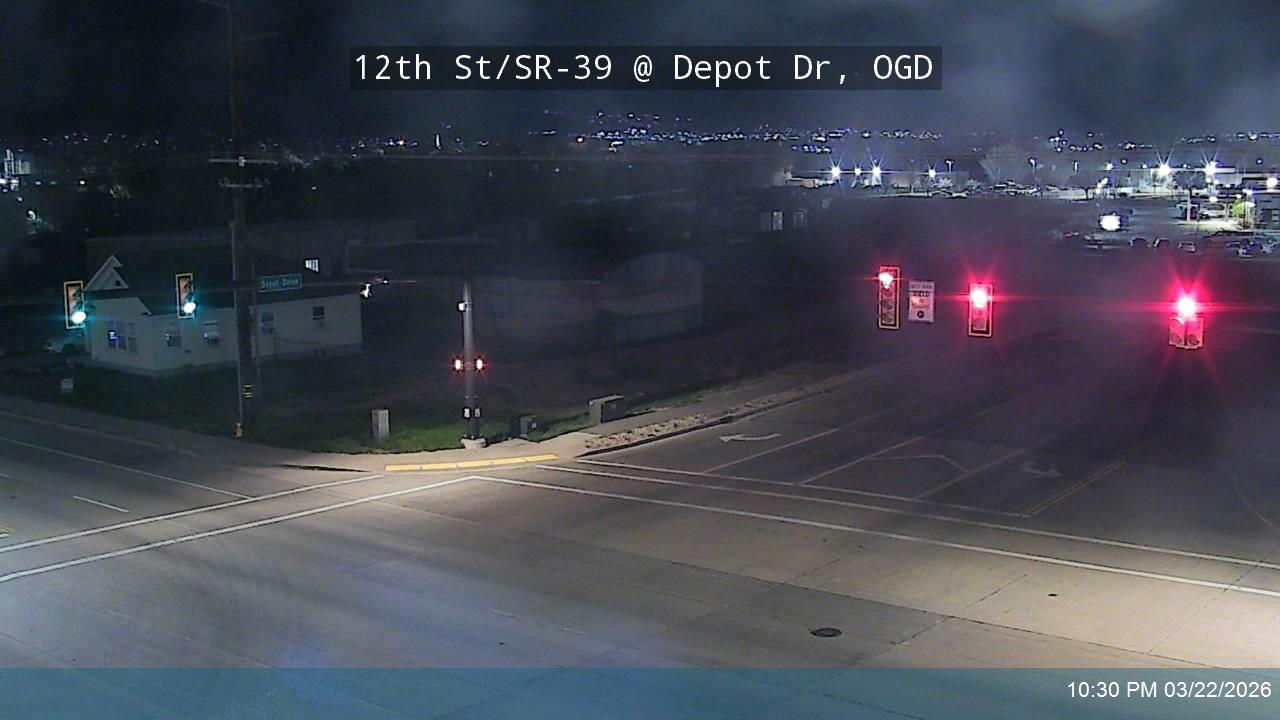 12th St / SR-39 @ Depot Dr / 700 W, OGD live webcam