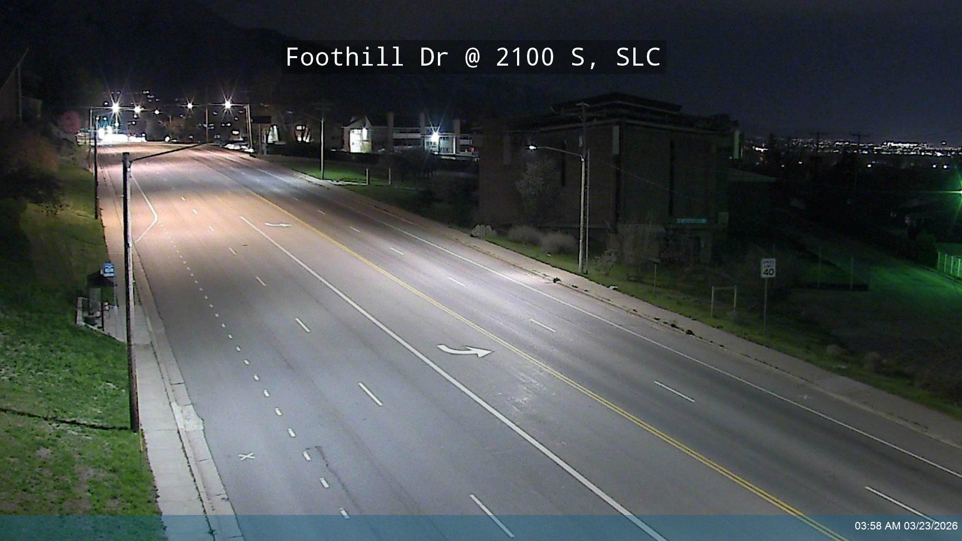 Foothill Dr / SR-186 @ 2100 S, SLC live webcam