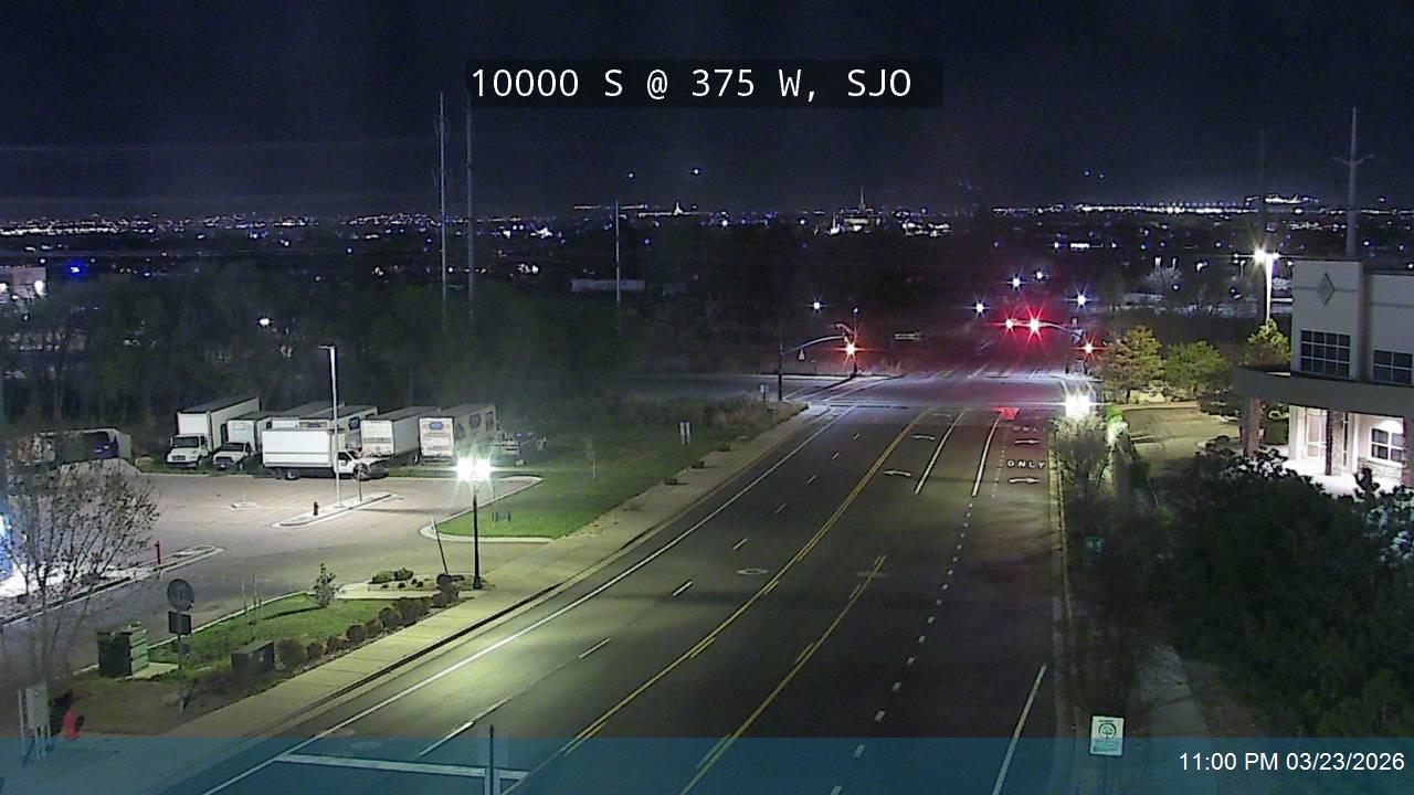 10000 S @ 375 W, SJO live webcam