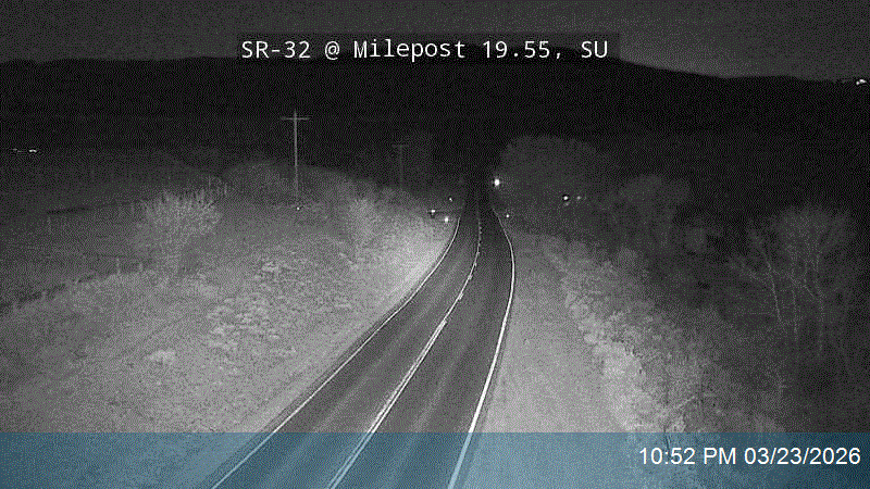 SR-32 @ Milepost 19.55, SU live webcam