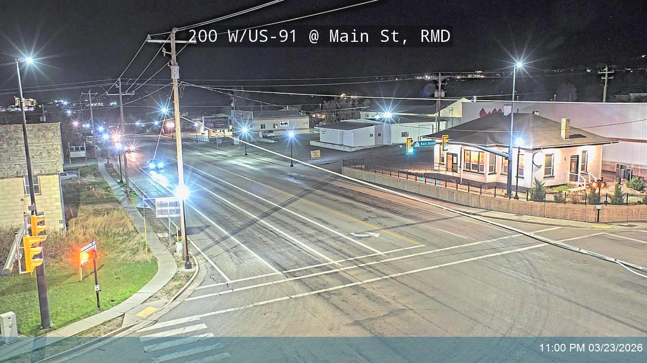 200 W / US-91 @ Main St / SR-142, RMD live webcam