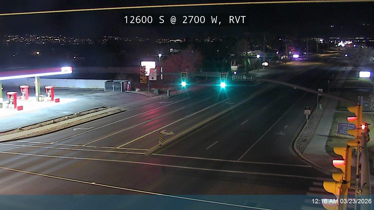 12600 S / SR-71 @ 2700 W / Silverwolf Blvd, RVT live webcam