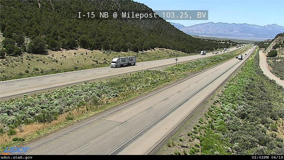 I-15 NB @ Milepost 103.25, BV