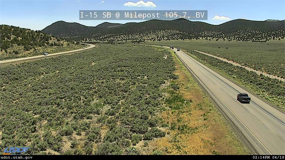 I-15 SB @ Milepost 105.7, BV