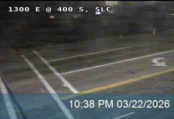 1300 E @ 400 S, SLC live webcam