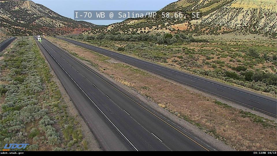 I-70 WB @ Salina VMS / MP 58.66, SE