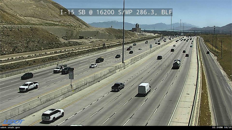 I-15 SB @ 16200 S / MP 286.3, BLF