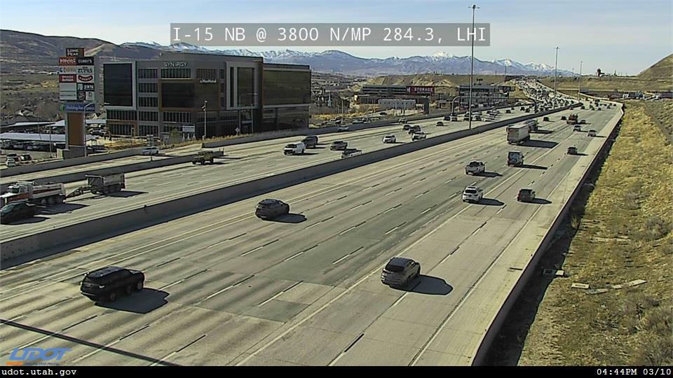 I-15 NB @ 3800 N / Adobe Way / MP 284.3, LHI