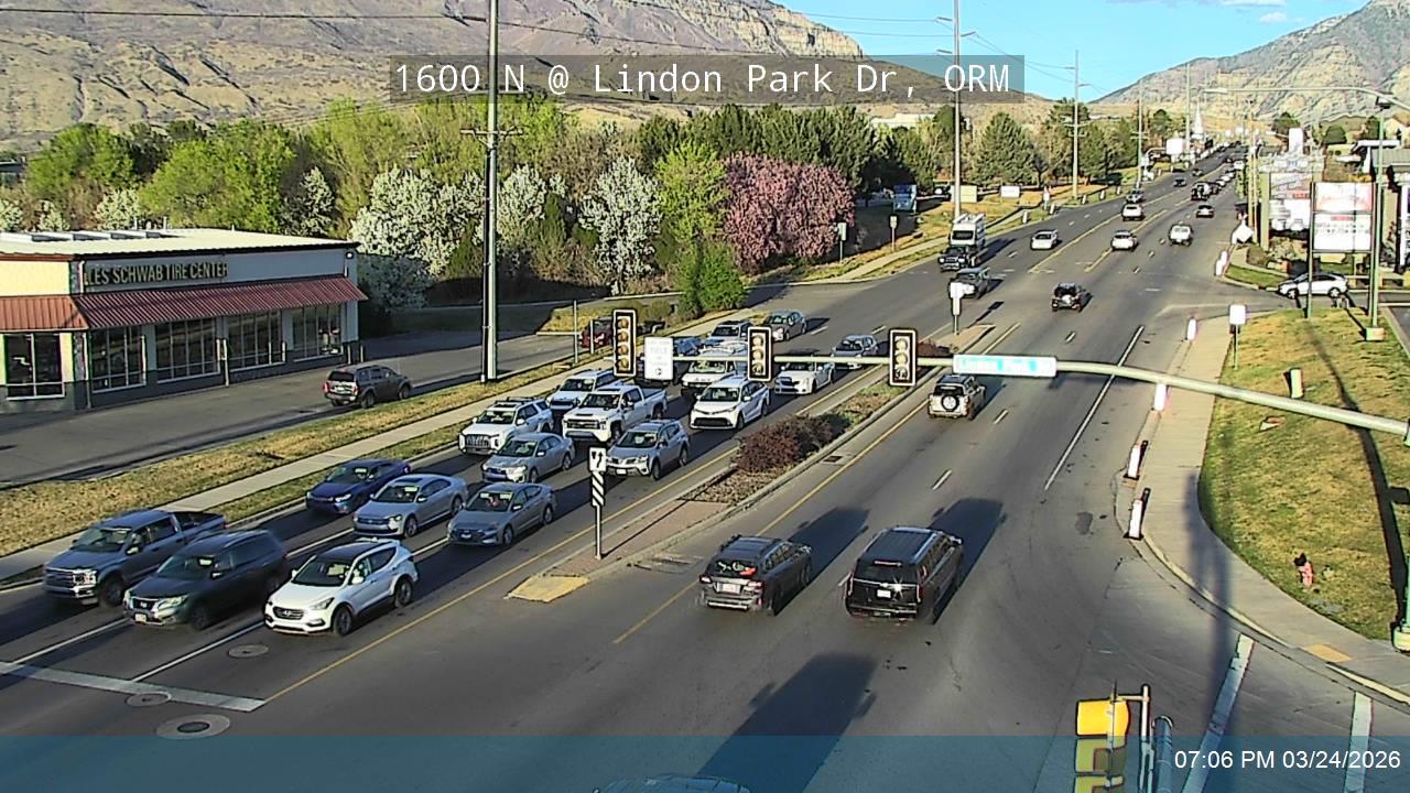 1600 N/ORM / 600 S/LDN / SR-241 @ Lindon Park Dr, ORM live webcam