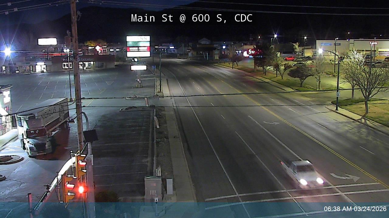 Main St / SR-130 @ 600 S, CDC live webcam
