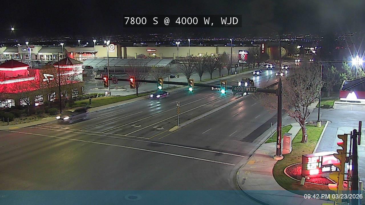 7800 S @ 4000 W, WJD live webcam