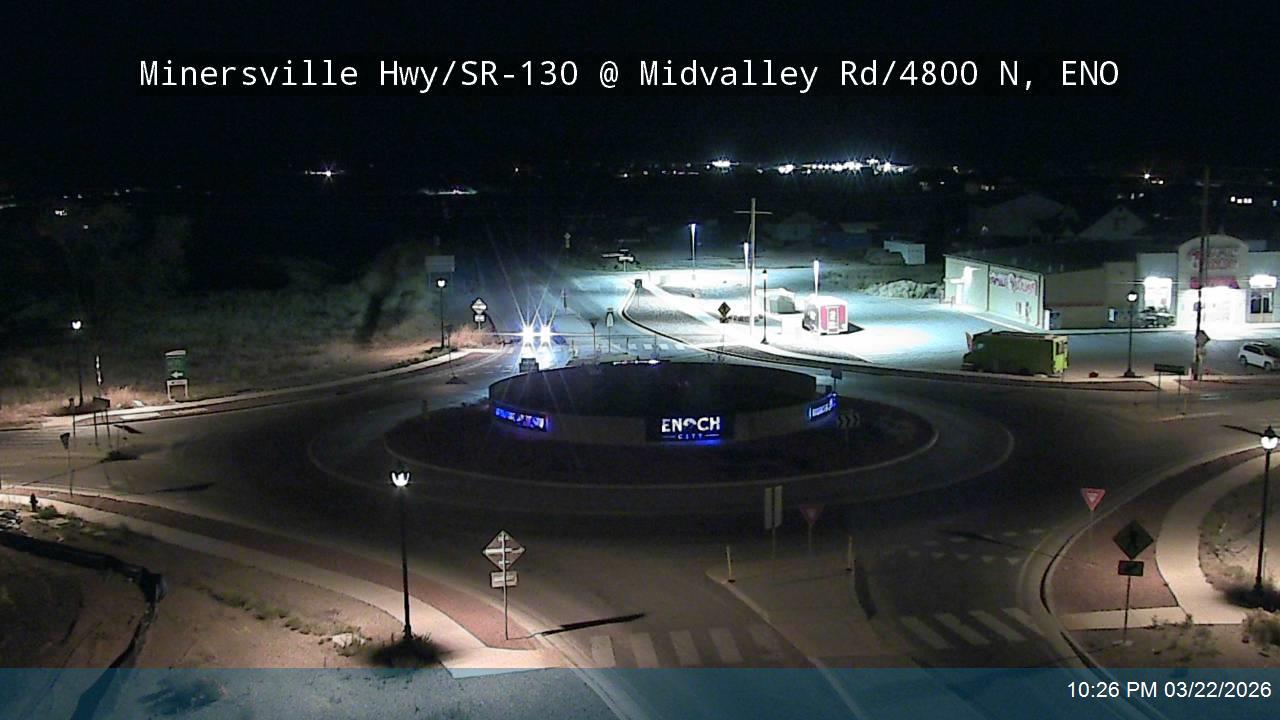 Minersville Hwy / SR-130 @ Midvalley Rd / 4800 N, ENO live webcam