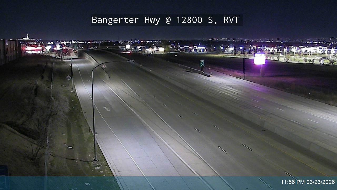 Bangerter Hwy / SR-154 @ 12800 S, RVT live webcam