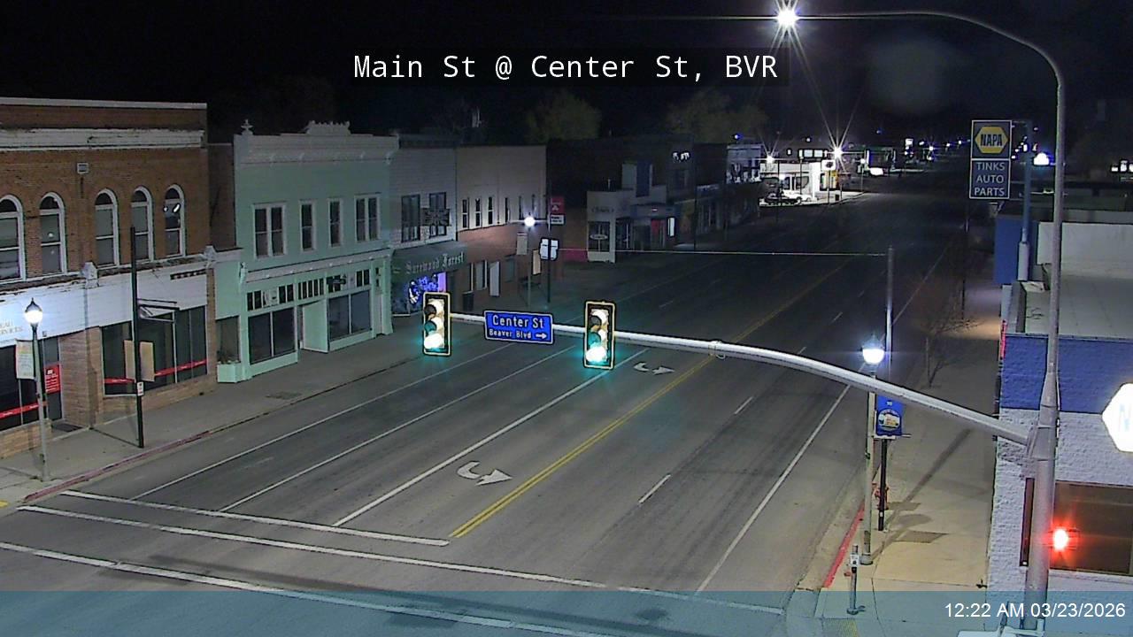 Main St / SR-160 @ Center St / SR-21, BVR live webcam