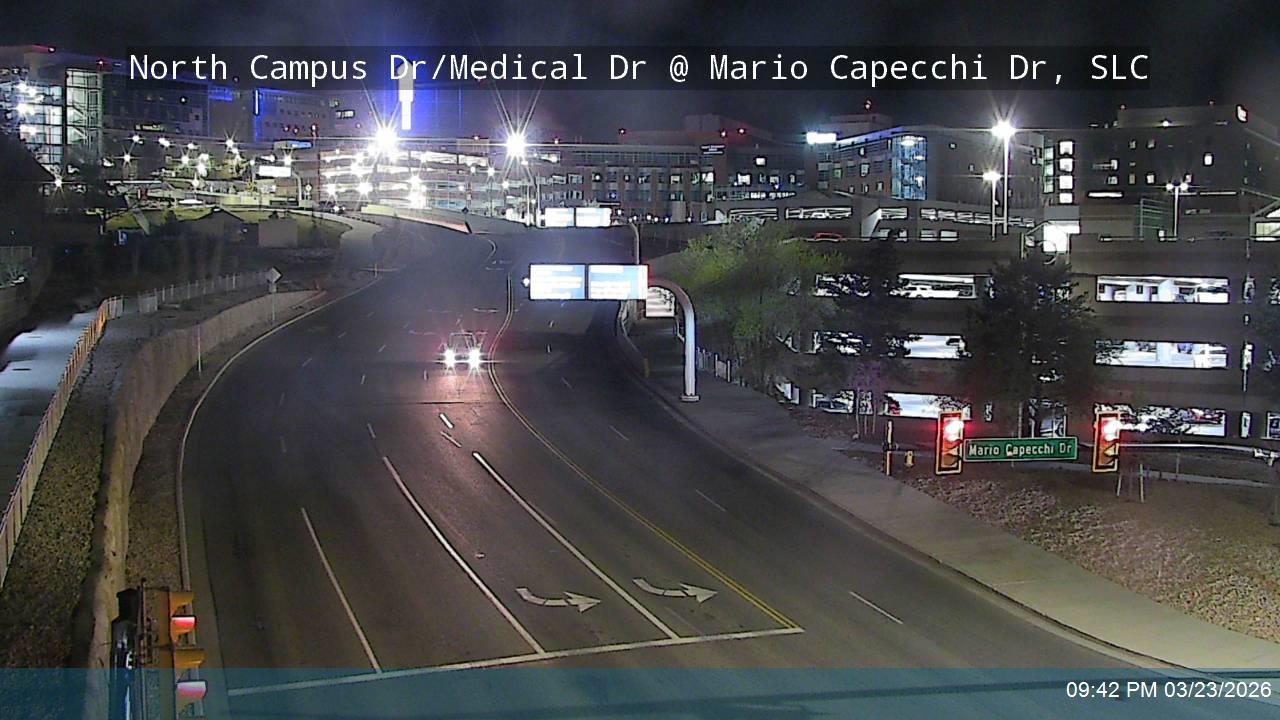 North Campus Dr / Medical Dr / SR-282 @  Mario Capecchi Dr / SR-282, SLC live webcam
