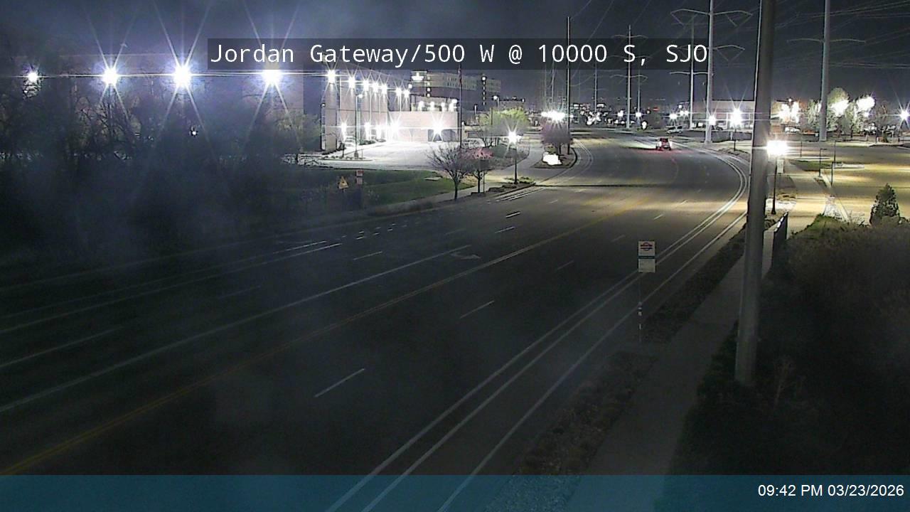 Jordan Gateway / 500 W @ 10000 S, SJO live webcam
