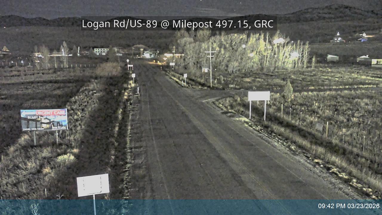 Logan Rd / US-89 EB @ MP 497.15, GRC live webcam
