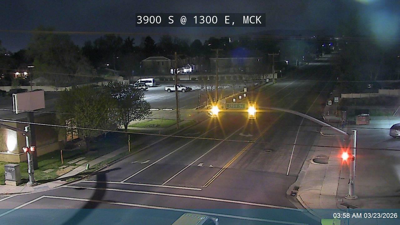 3900 S @ 1300 E, MCK live webcam