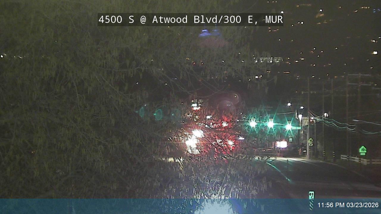 4500 S / SR-266 @ Atwood Blvd / 300 E, MUR live webcam
