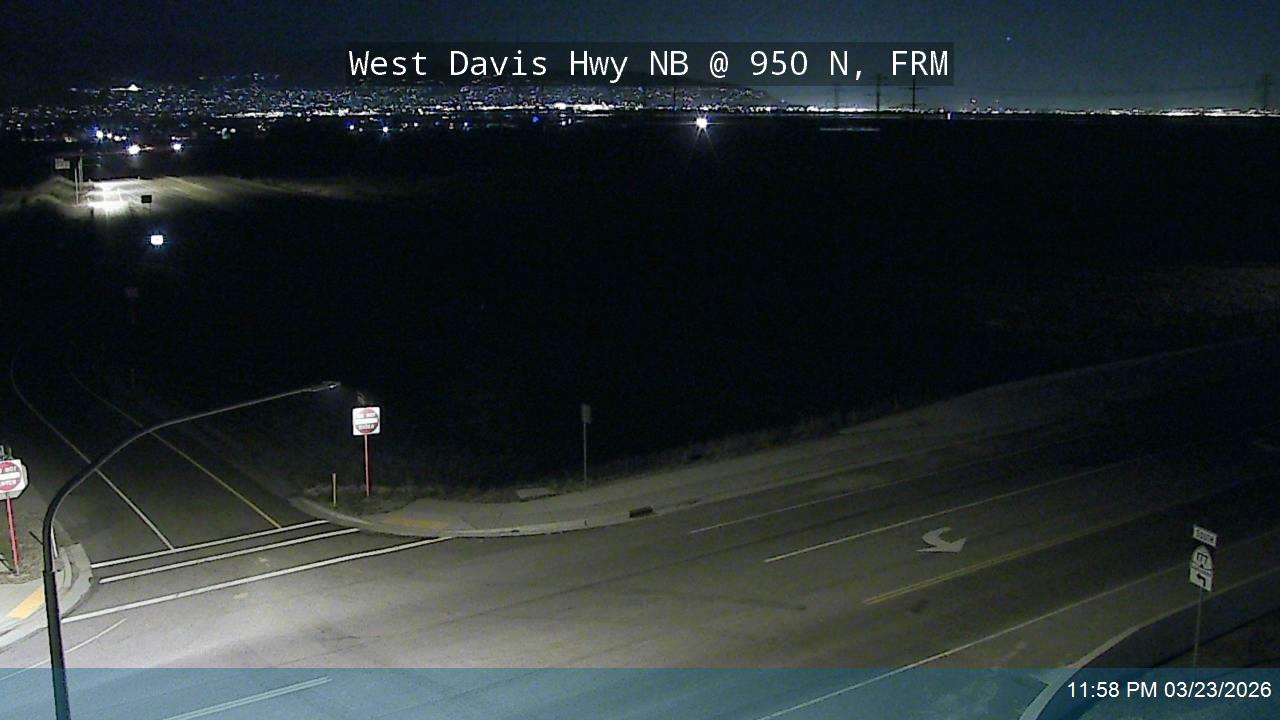 West Davis Hwy / SR-177 NB @ 950 N / MP 3.92, FRM live webcam