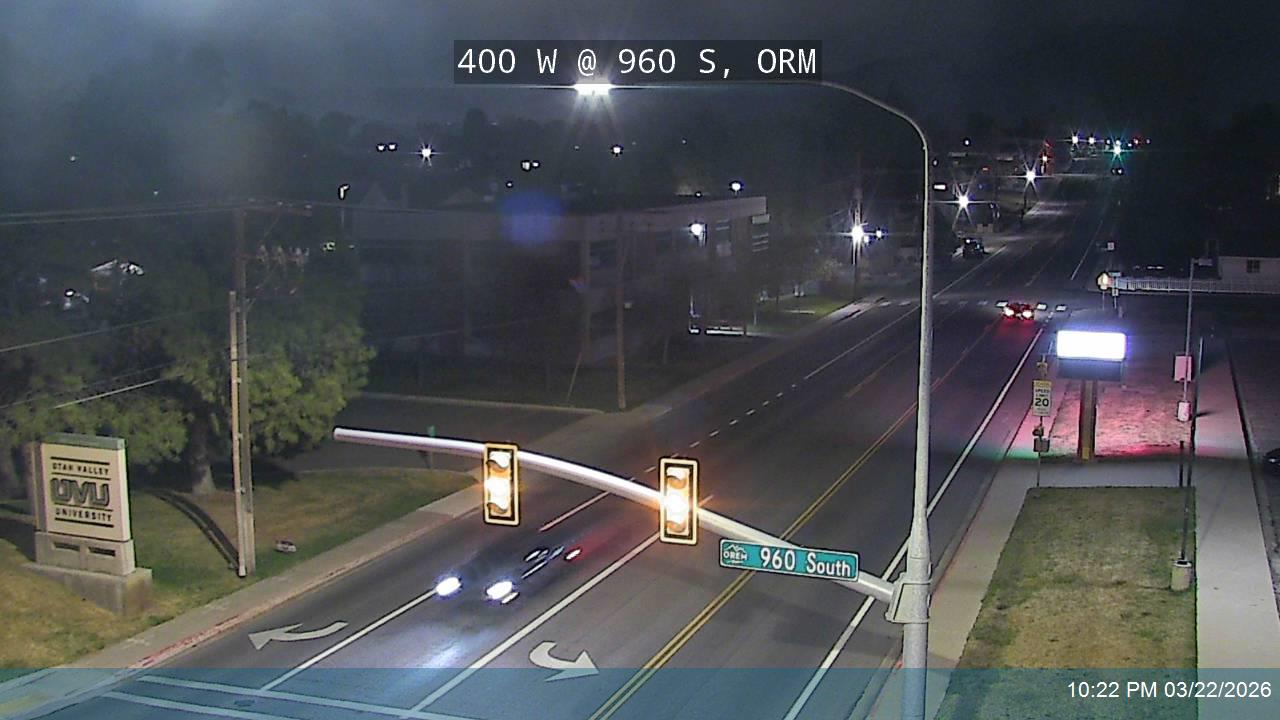 400 W @ 960 S, ORM live webcam