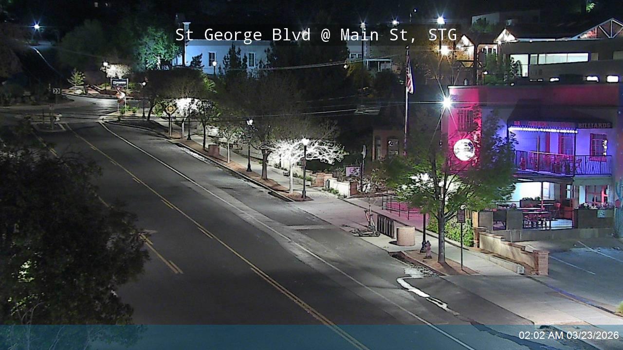St George Blvd / SR-34 @ Main St, STG live webcam
