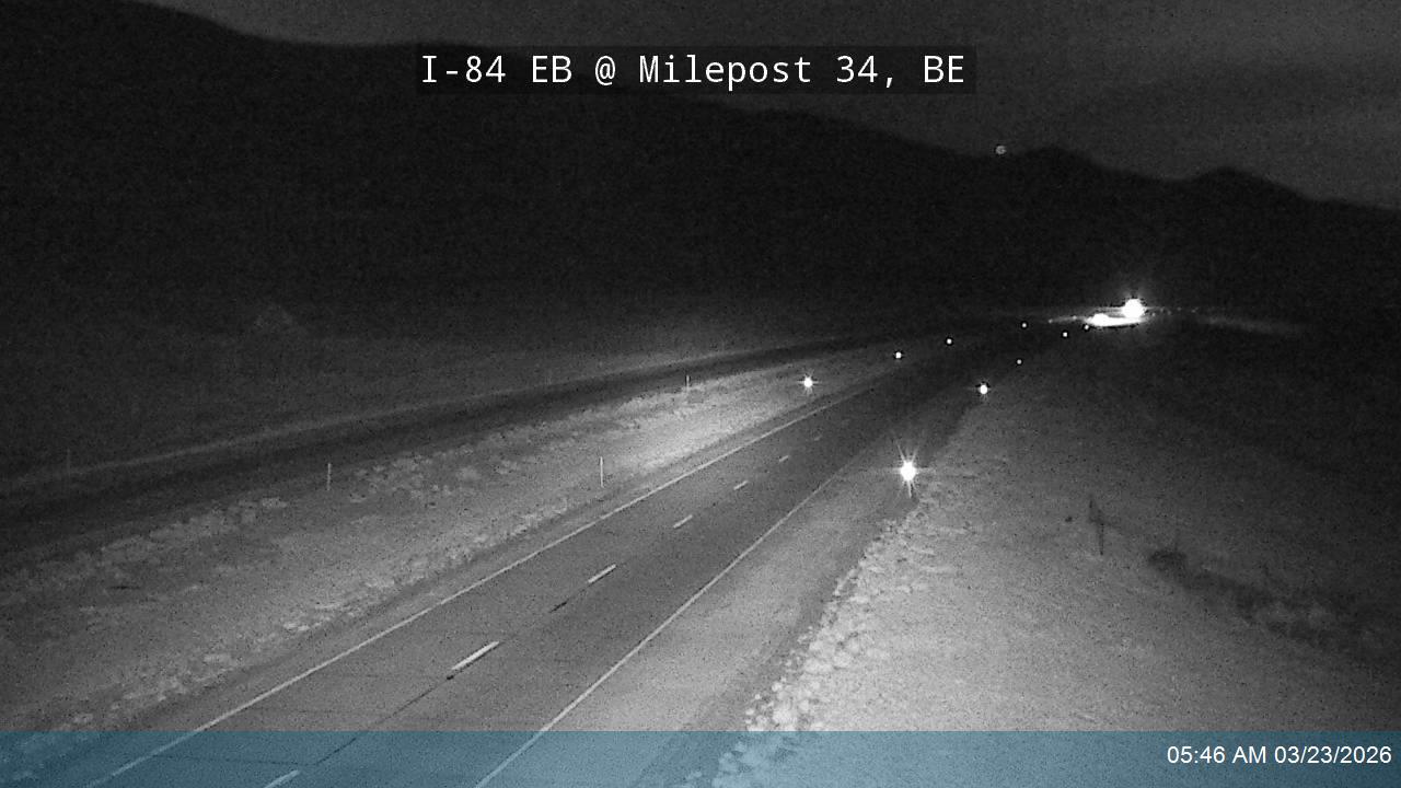 I-84 EB @ Milepost 34, BE live webcam