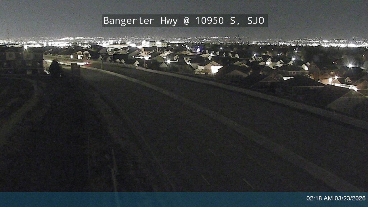Bangerter Hwy / SR-154 @ 10950 S, SJO live webcam