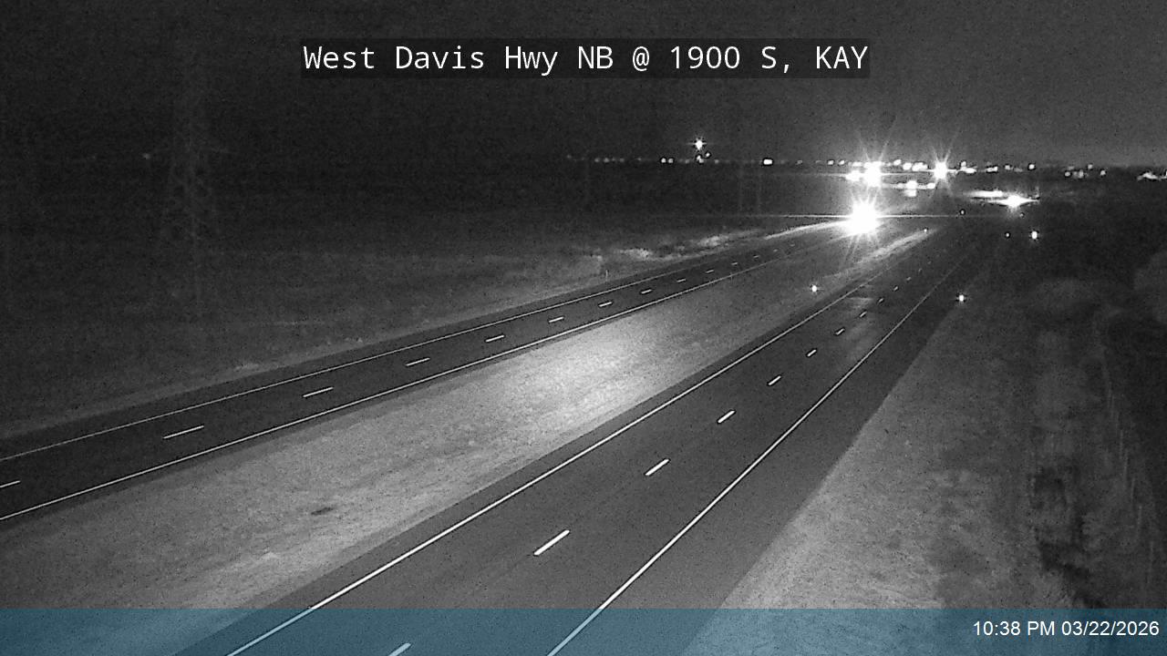 West Davis Hwy / SR-177 NB @ 1900 S / MP 4.87, KAY live webcam