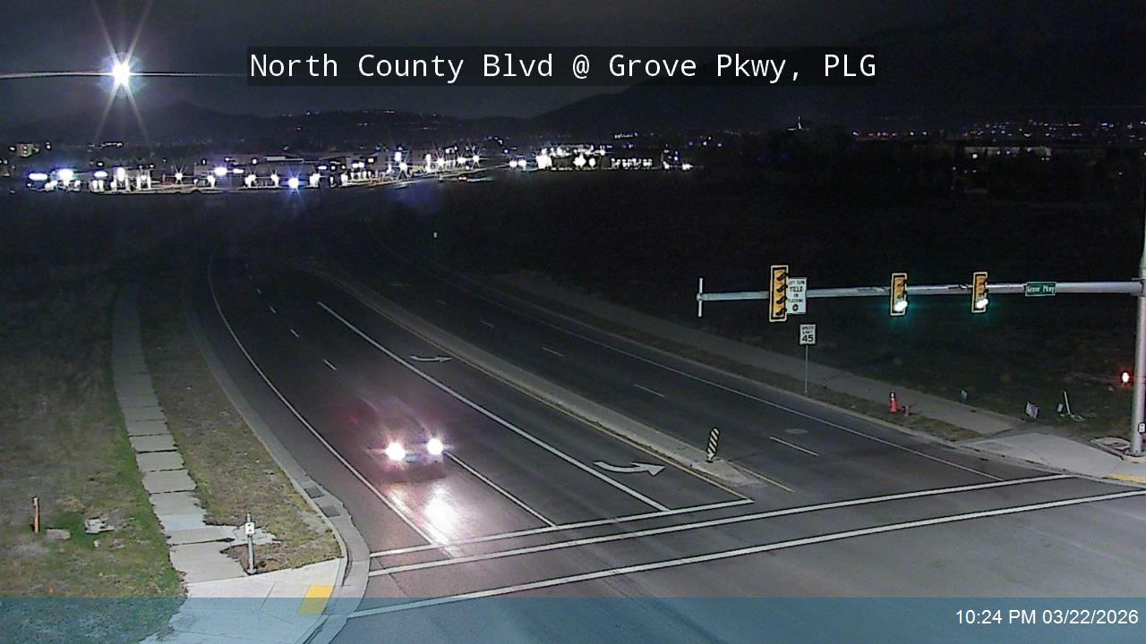North County Blvd / SR-129 @ Grove Pkwy / Evermore Ln, PLG live webcam