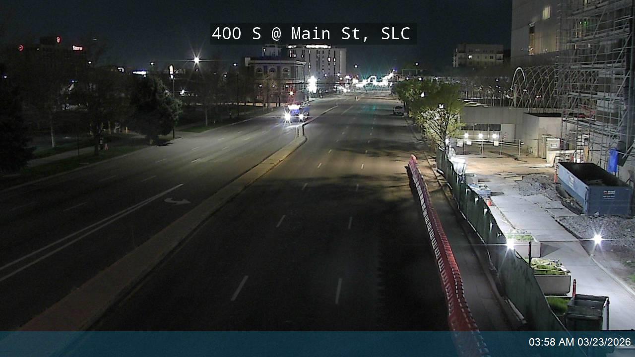 400 S / US-89 @ Main St, SLC live webcam