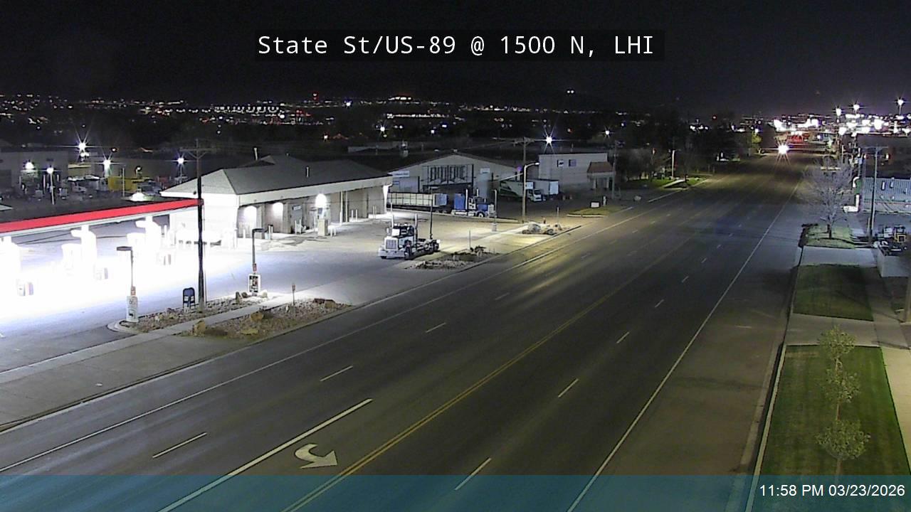State St / US-89 @ 1500 N, LHI live webcam