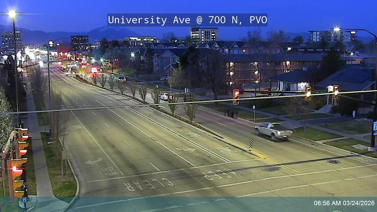 University Ave / US-189 @ 700 N, PVO live webcam