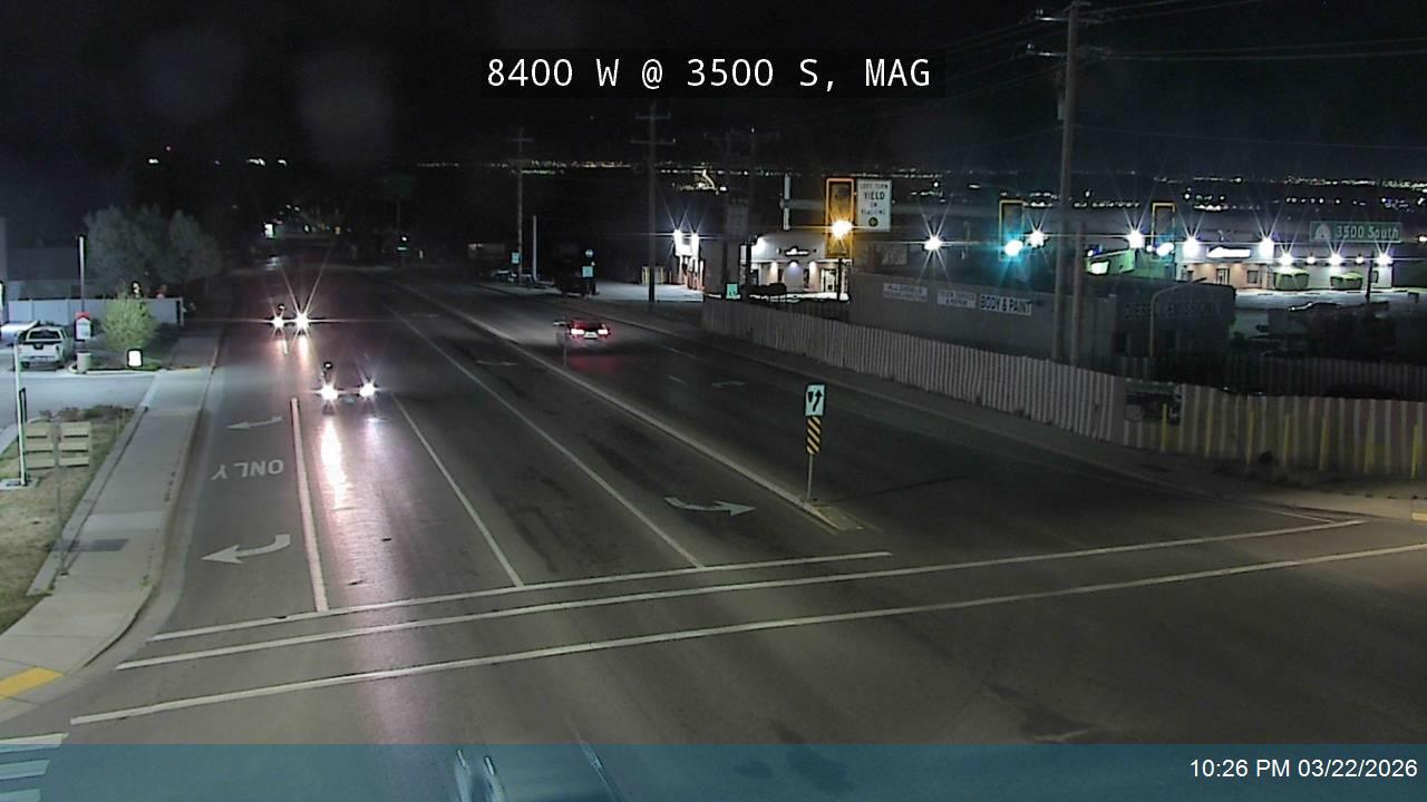 8400 W / Bacchus Hwy / SR-111 @ 3500 S / SR-171, MAG live webcam