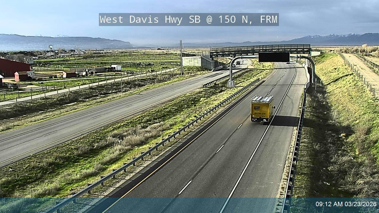 West Davis Hwy / SR-177 SB @ 150 N / MP 3.04, FRM live webcam