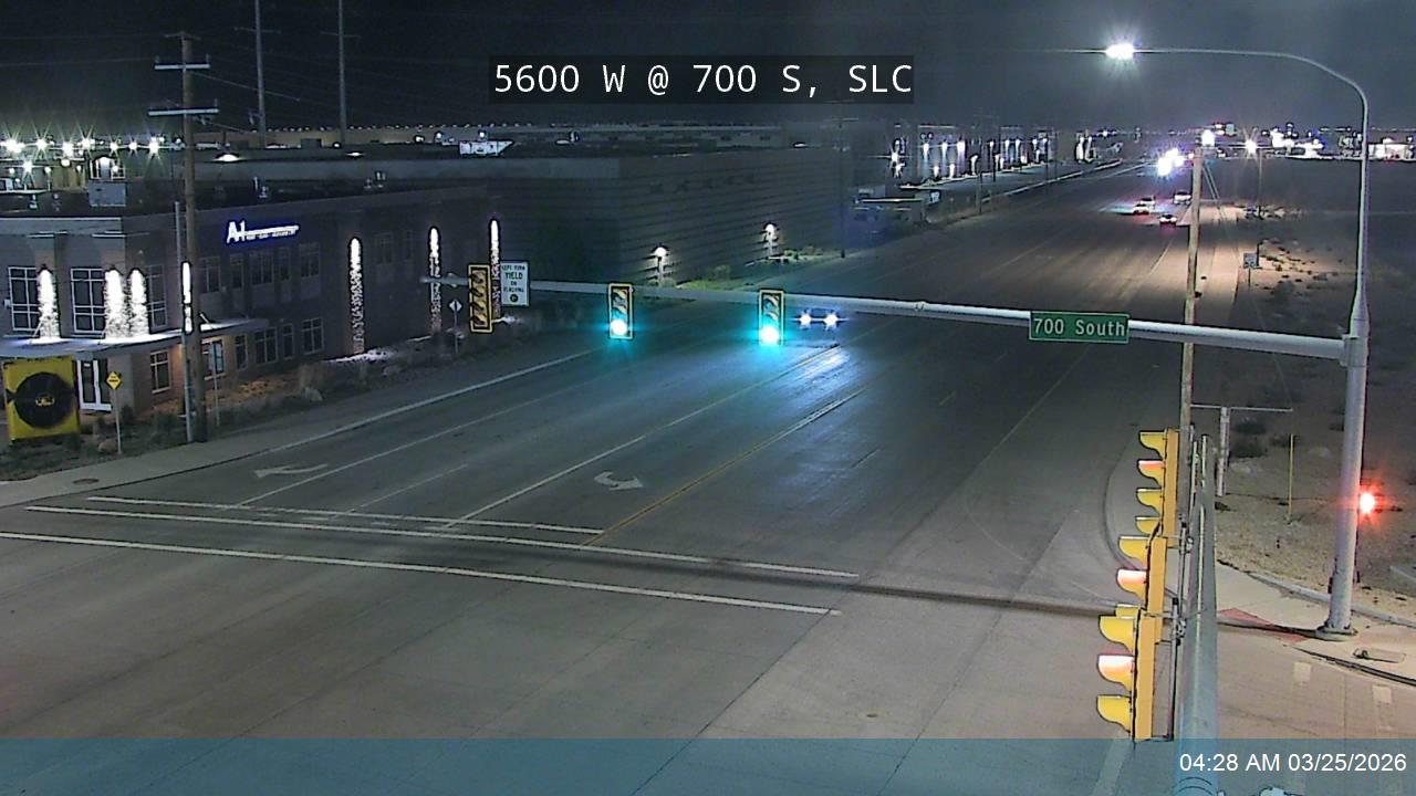 5600 W / SR-172 @ 700 S, SLC live webcam