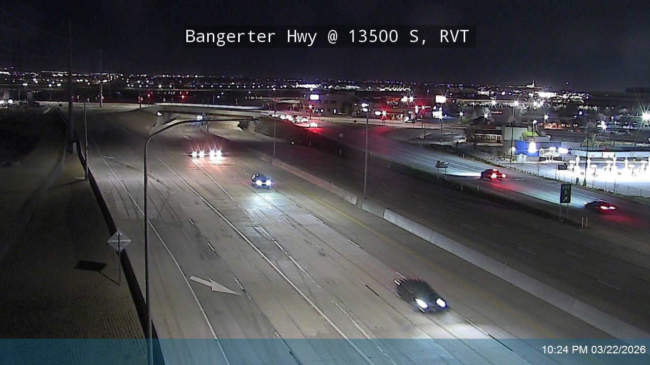Bangerter Hwy / SR-154 @ 13500 S / MP 5.4, RVT live webcam