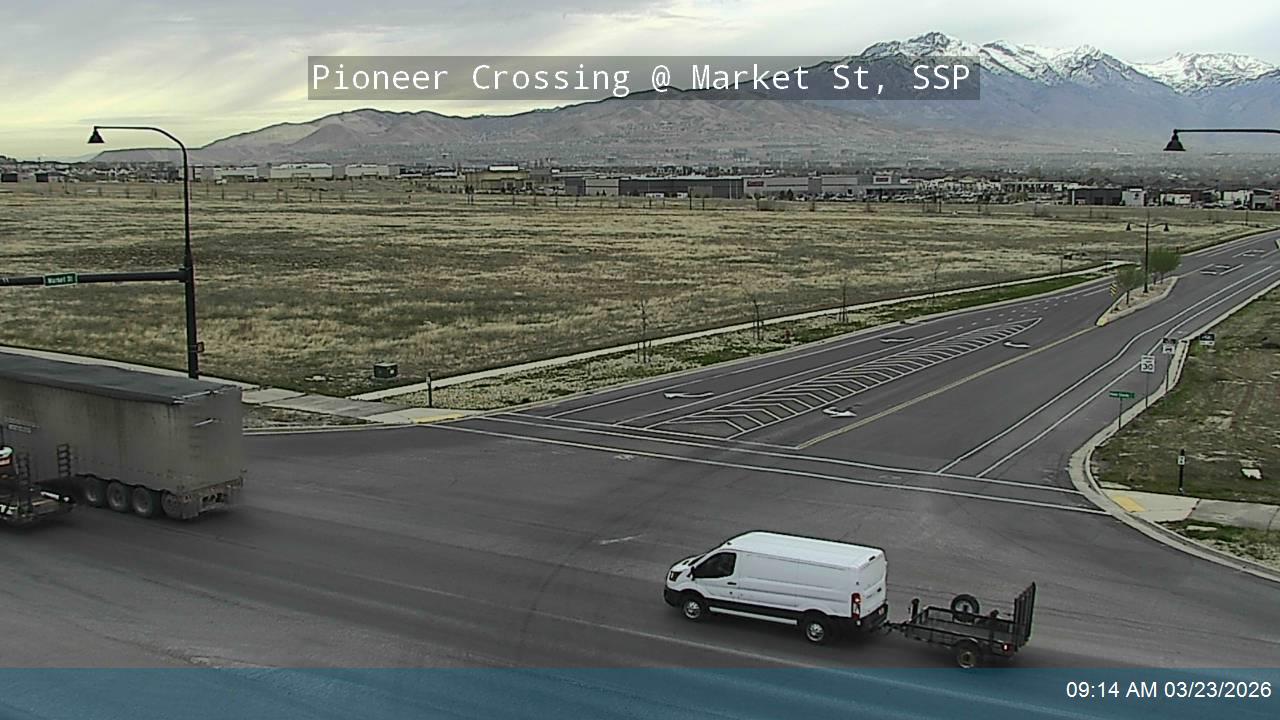 Pioneer Crossing / SR-145 @ Market St, SSP live webcam
