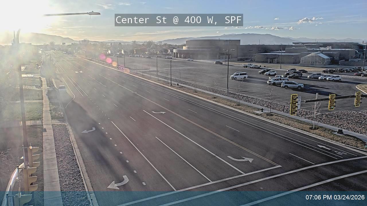 Center St @ 400 W, SPF live webcam
