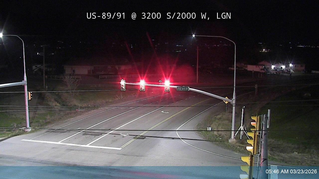 US-89/91 @ 3200 S / 2000 W, LGN live webcam