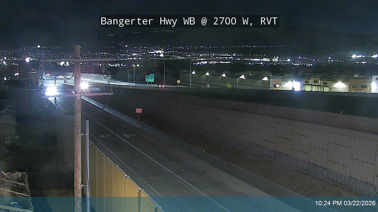 Bangerter Hwy / SR-154 WB @ 2700 W, RVT live webcam