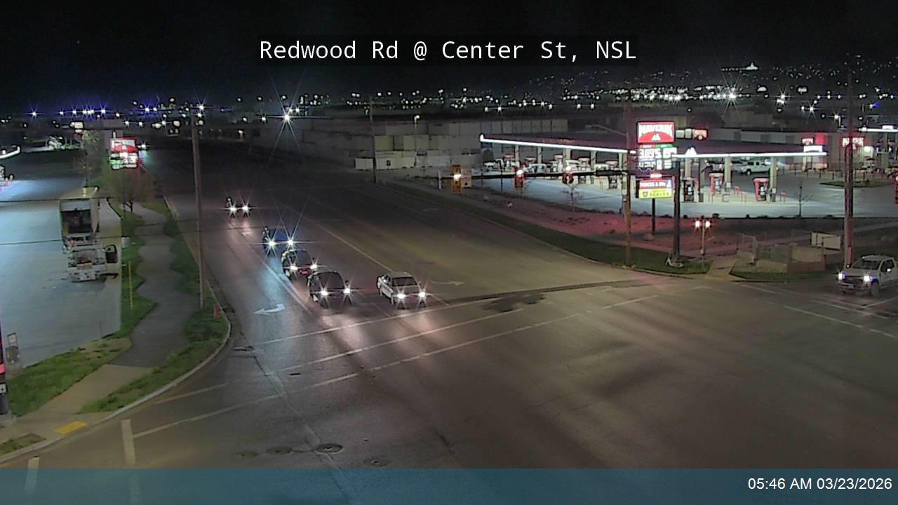Redwood Rd / SR-68 @ Center St, NSL live webcam