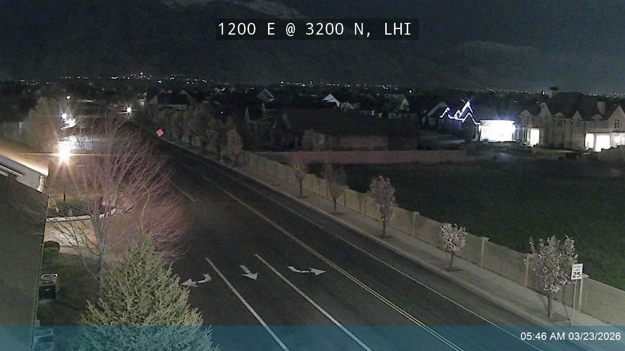 1200 E @ 3200 N, LHI live webcam