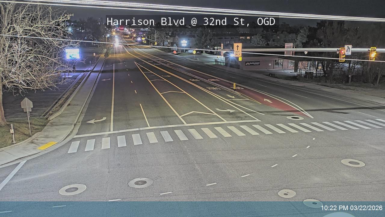 Harrison Blvd / 1200 E / SR-203 @ 32nd St, OGD live webcam