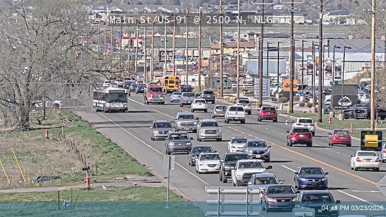 Main St / US-91 @ 2500 N / SR-252, NLG live webcam