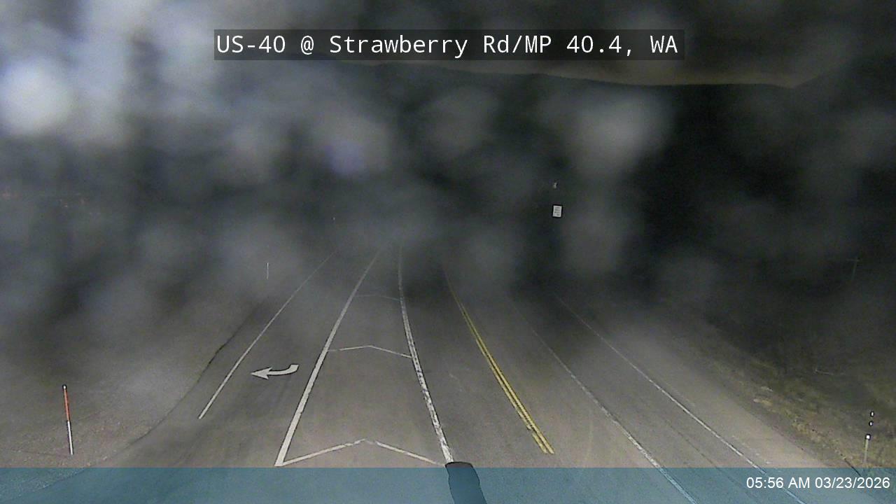 US-40 @ Strawberry Rd / MP 40.4, WA live webcam